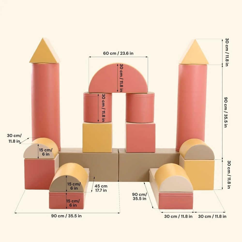Soft Play Set Fortress Dimensions