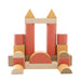 Soft Play Set Fortress with pastel pink