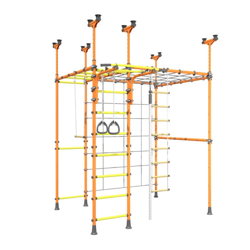 Spider Max v3 wall gym for kids in orange