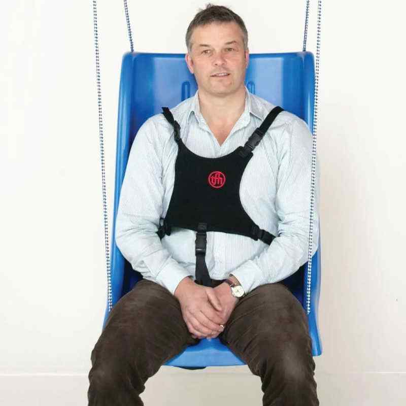 TFH Full Support Swing Seat with an adult
