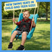 TFH Full Support Swing Seats with a kid