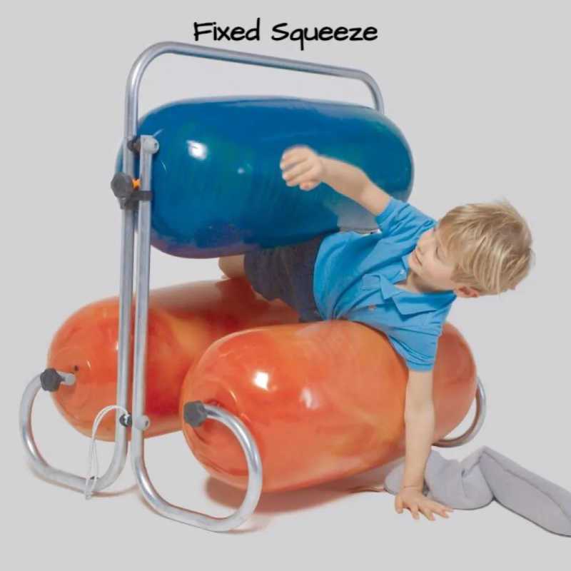 TFH Squeeze Machine adjusted for a firm pressure setting