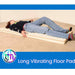TFH Vibrating Floor Pad - Long with adult lying on sensory vibration mat