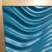 Tactile Columns Blue Waves