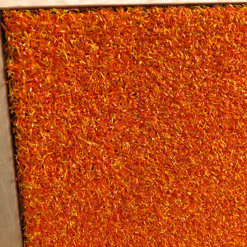 Tactile Columns Orange-Yellow Texture