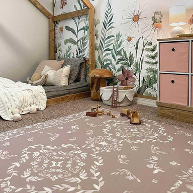 The August Rose Sand Shwally Playmatin a bedroom