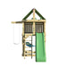 The SwingSet Co. Pioneer Swing Set - Space Saver Edition Front View