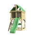 The SwingSet Co. Pioneer Swing Set - Space Saver Edition Left Side Angled