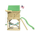 The SwingSet Co. Pioneer Swing Set - Space Saver Edition Right Side View