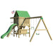 The SwingSet Co. Premier Swing Set Front Left Side Corner