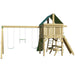 The SwingSet Co. Premier Swing Set Rear View Angled