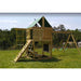 The SwingSet Co. Premier Swing Set Right Side View Outdoor