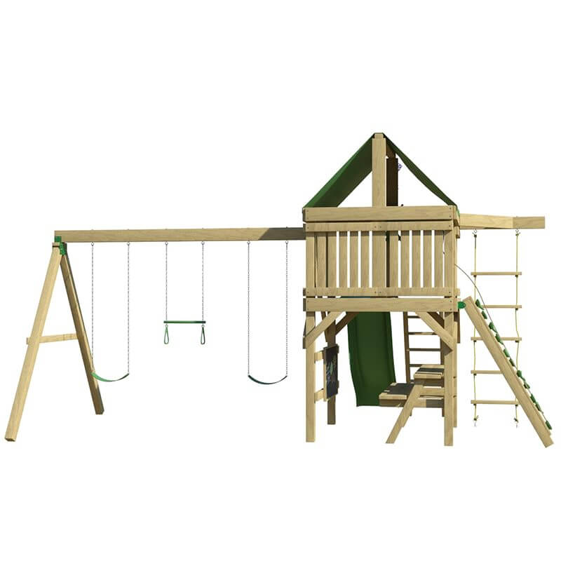 The SwingSet Co. Premier Swing Set Rear View