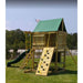 The SwingSet Co. Premier Swing Set Right Side View Outdoor