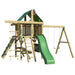 The SwingSet Co. Summit Swing Set - Space Saver Edition Front Right Side Angled