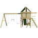 The SwingSet Co. Summit Swing Set Rear Right Side View Angled