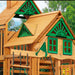 Tree House Roof on Gorilla Playsets Treasure Trove I