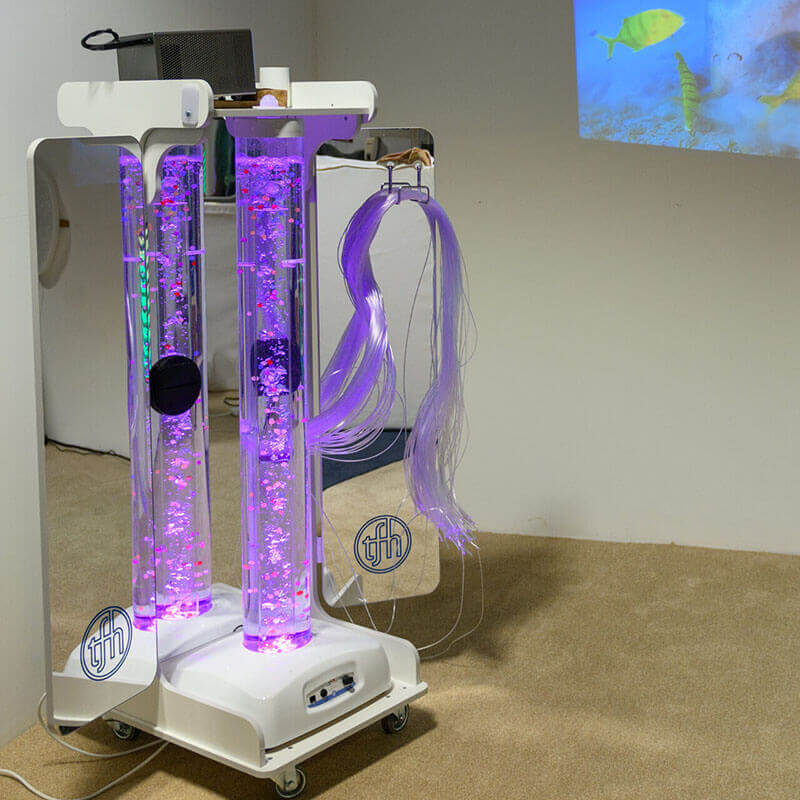 Vecta Deluxe Mobile Sensory Station - Purple and Pink