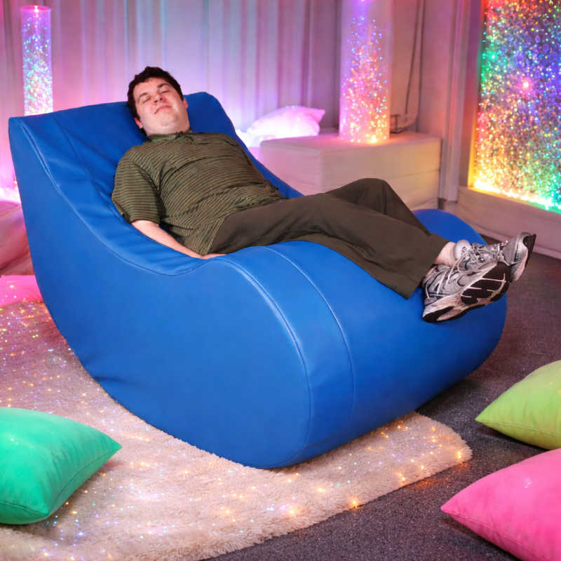 Vibroacoutstic Therapy Chair in a sensory room