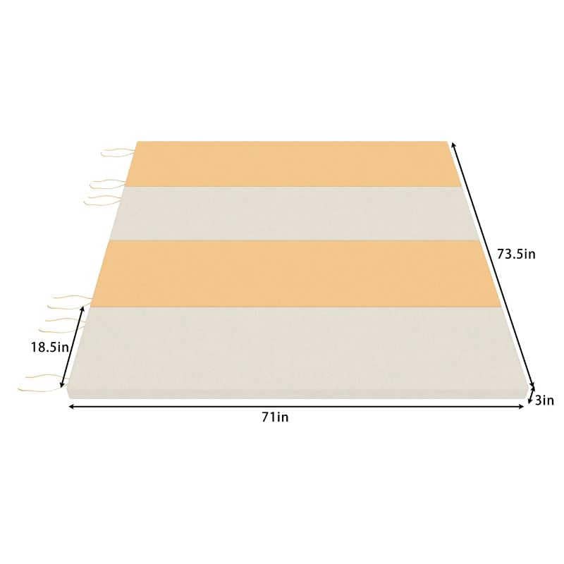 Walnut Playset Mat Dimensions