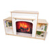 Warm and Welcoming Fireplace - White - Wb0922 Faux Fireplace