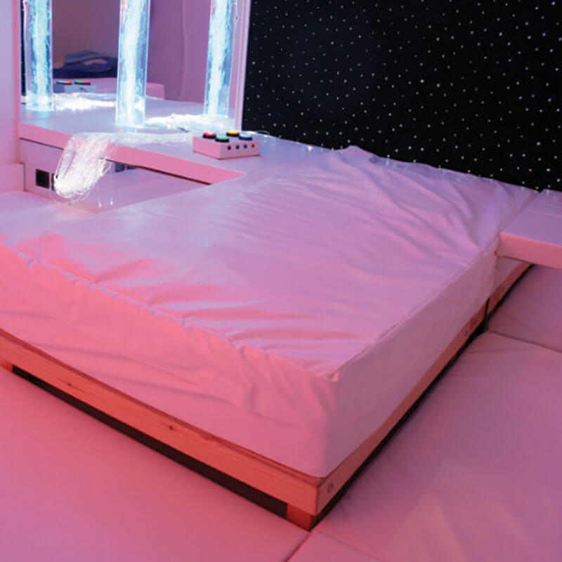 Waterbed With Platform for Sensory Rooms - 8rowbuk1 Twin Bed