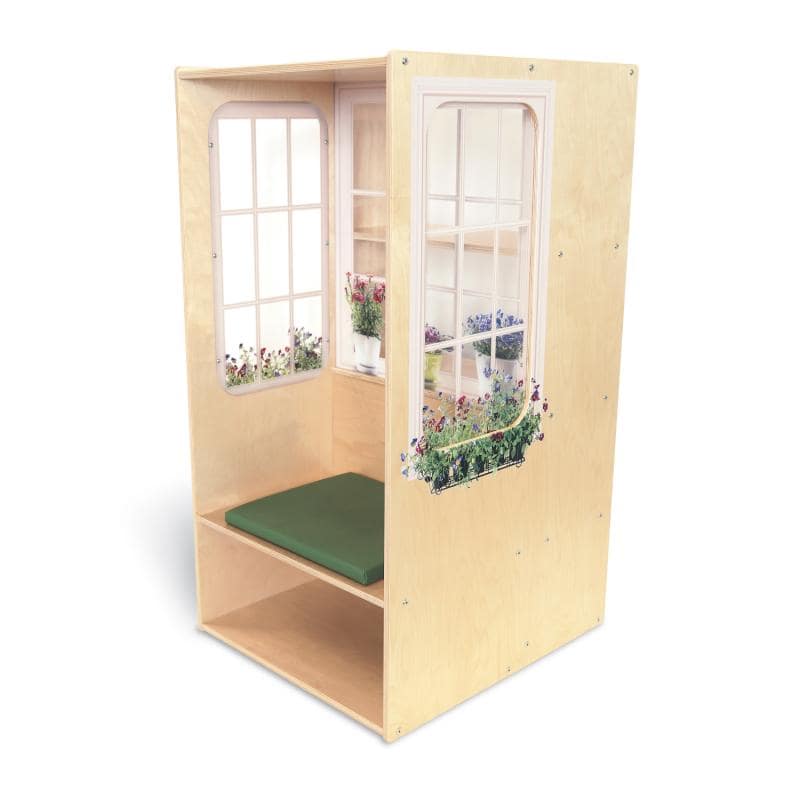 Whitney Brothers ® Nature View Bookshelf and Reading Nook Window Seat WB0857 Side View