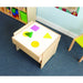 Whitney Brothers® Superbright LED Light Table and Color Wheel Variety Pack Top View with acrylic shapes