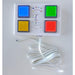 Wired 4-Button Color Controller for Interactive Products Four-Button Illuminated Control Pad