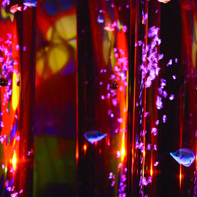 Wireless Bubble Tubes Close-Up View