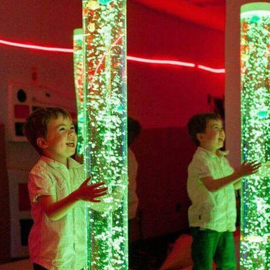 Wireless Bubble Tubes Tall Cylindrical