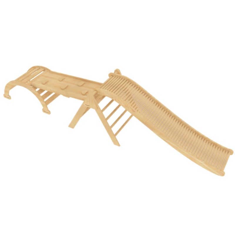 Wooden Roller Slide with Avenlur Hazel