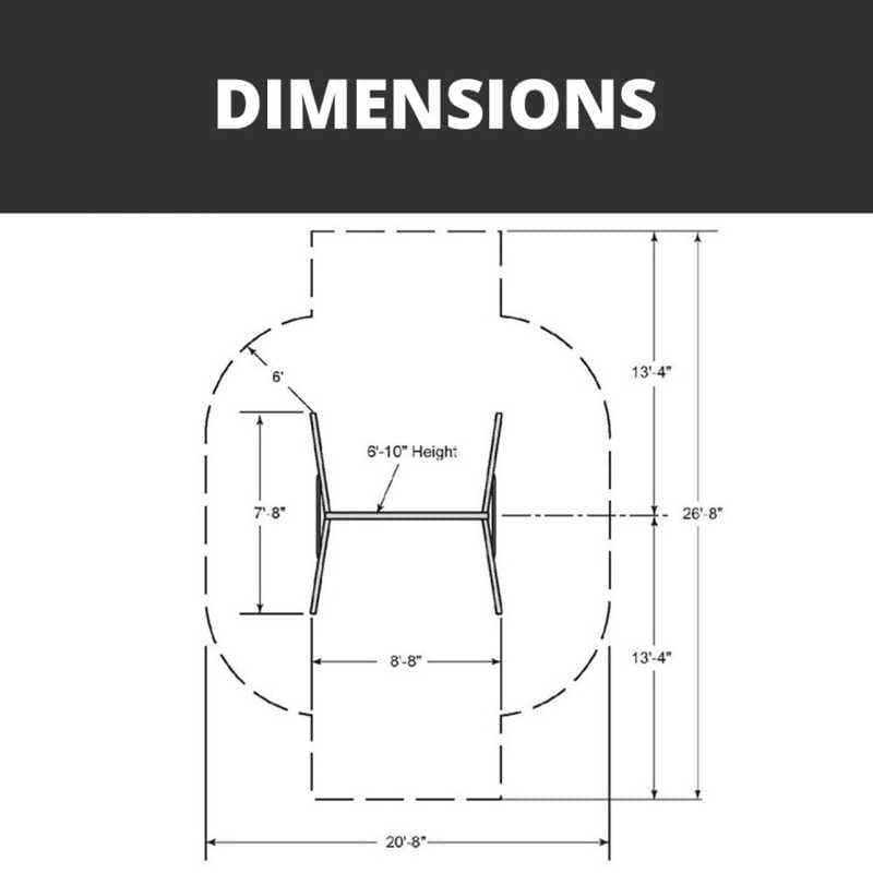 Wooden Swing Set Dimensions