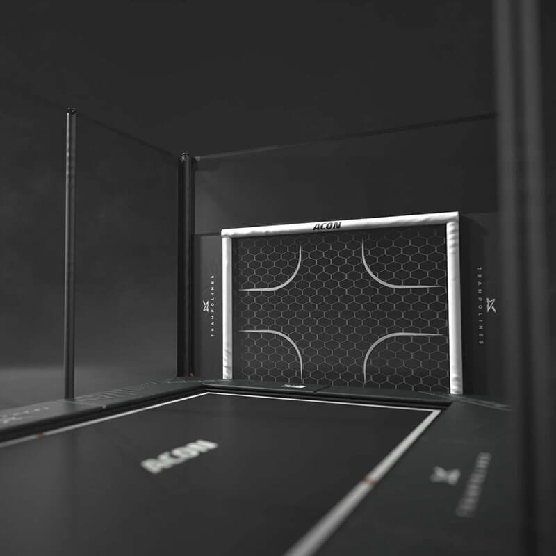 Acon X Soccer goal panel dark view