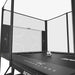 Acon X Soccer goal panel for trampoline and a soccer ball