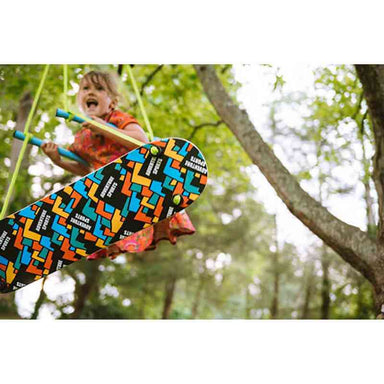 Underside angle of the Adventure Sports Skate Swing