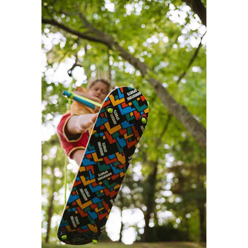 Close-up of the Adventure Sports Skate Swing underside