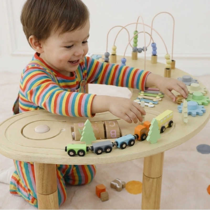 Avenlur Wooden Sensory Activity Table activity surface view