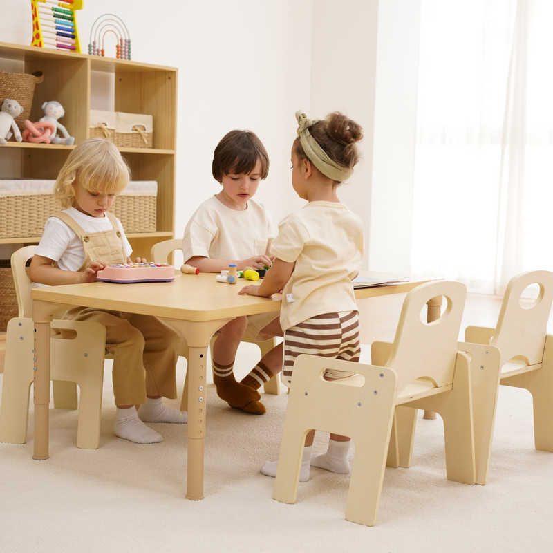 Avenlur Adrian Multi Height Adjustable Table and Chairs Set main product view