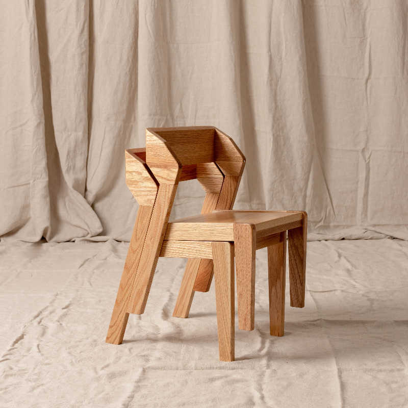 Alfie | Stacking Chair | 12" Seat Height stacked
