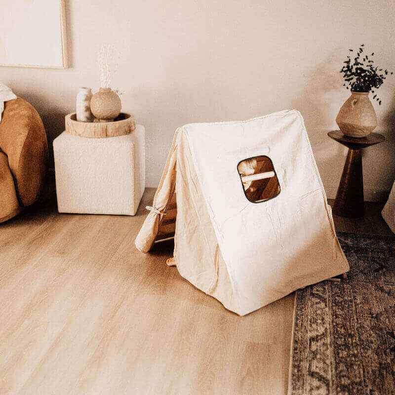 Avenlur Cotton Tent Cover for Olive and Hazel – window opening