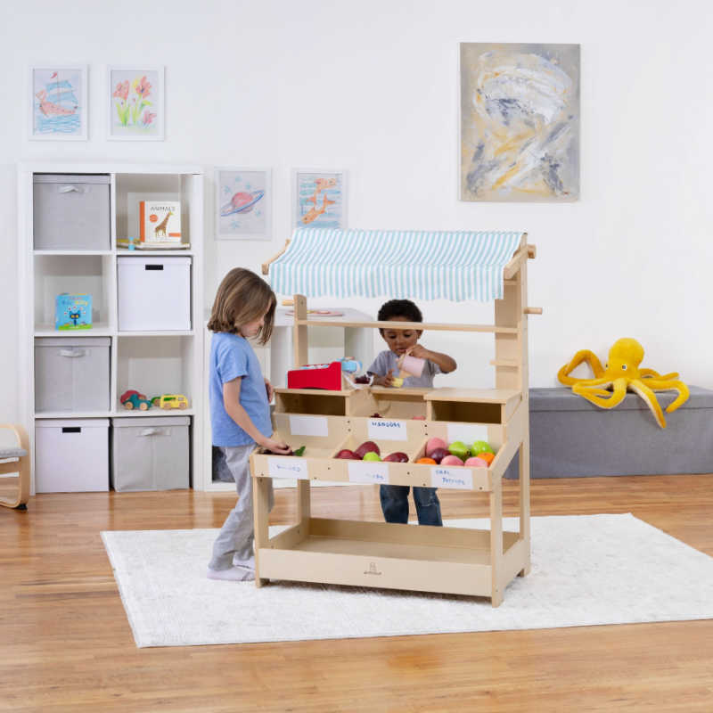 Avenlur Cypress market stand pretend shop play