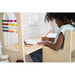 Flair | Playhouse & Sensory Desk - Colorful – kids playing at the playhouse