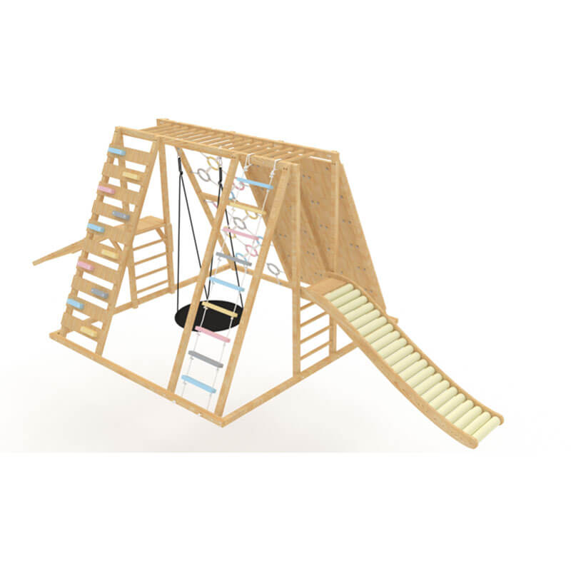 Foam Roller Slide - Add on (Climber Not Included) Corner View Ladder