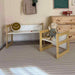 Full view of the Avenlur Hanover convertible table chair and bench set