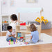 Avenlur Holly Wooden Market Stand – kids playing at the pretend shop