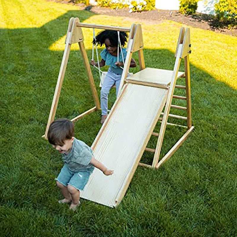 Avenlur Juniper Folding Indoor Outdoor Playset – kids playing outdoors