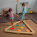 Majesty Balance Beam and Stepping Stones in a shape of a triangle with kids playing