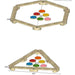 Majesty Balance Beam and Stepping Stones dimensions