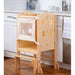 Avenlur Plum 3 in 1 Foldable Kitchen Tower – wooden frame detail